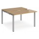 Adapt 1200mm Deep Sliding Top Double Starter Bench Desk